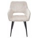 Стул ALLY VBP-206 античный светло-бежевый/ черный каркас M-City Стул ALLY VBP-206 античный светло-бежевый/ черный каркас M-City