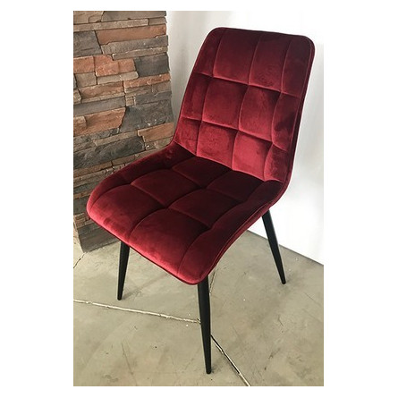 Стул CHIC G062-36 бургунди, велюр М-City