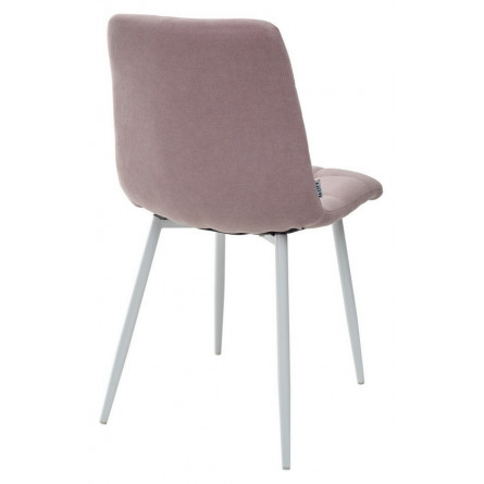 Стул CHILLI UF860-04B сиреневый, ткань/ белый каркас М-City