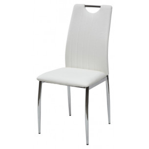 Стул COMFORT 999 PU601B-10 белый, экокожа М-City