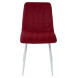 Стул DUBLIN G108-38 винный, велюр / белый каркас М-City Стул DUBLIN G108-38 винный, велюр / белый каркас М-City