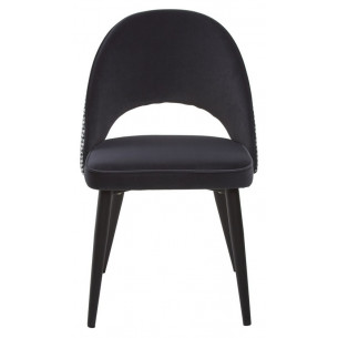 Стул FLAVOUR BLACK, велюр M-City