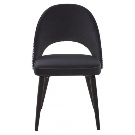 Стул FLAVOUR BLACK, велюр M-City