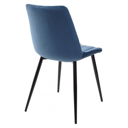 Стул FLIP пепельно-синий, велюр G108-66 М-City