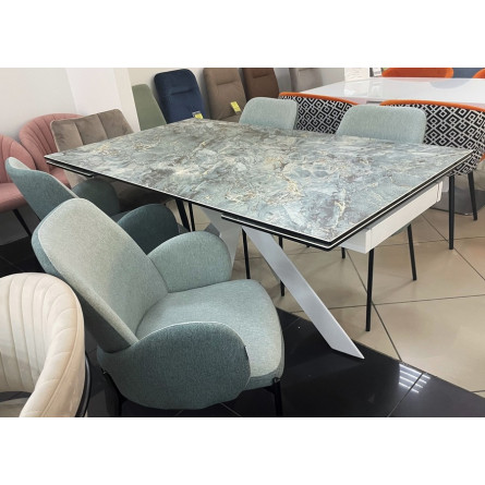 Стул NIKKI VF113 светлая мята / VF115 серо-зеленый М-City