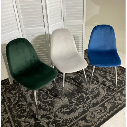 Стул PESCARA UF910-14 DARK GREEN, велюр М-City