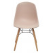 Стул BONNIE 292-DPP розовый с деревянными ножками М-City Стул BONNIE 292-DPP розовый с деревянными ножками М-City