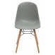 Стул BONNIE 292-DPP серый с деревянными ножками М-City Стул BONNIE 292-DPP серый с деревянными ножками М-City