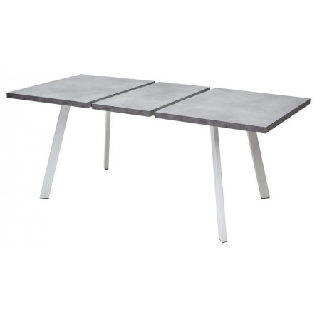 Стол BRICK M 140 Бетон Портленд/ Белый М-City