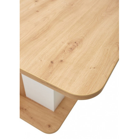 Стол NEXT Дуб Артисан/ Белый 110 М-City