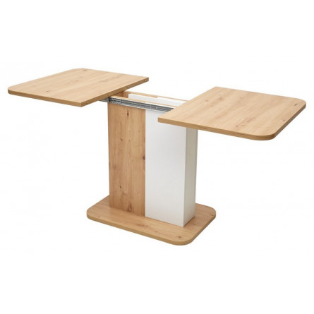 Стол NEXT Дуб Артисан/ Белый 110 М-City