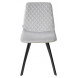 Стул DAIQUIRI BLUVEL-03 LIGHT GREY, велюр М-City