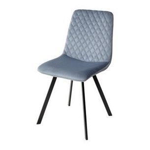 Стул DAIQUIRI BLUVEL-06 BLUE, велюр М-City