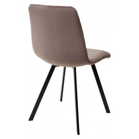 Стул DAIQUIRI BLUVEL-38 LATTE, велюр М-City