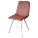Стул DAIQUIRI BLUVEL-52 PINK / белый каркас, велюр М-City