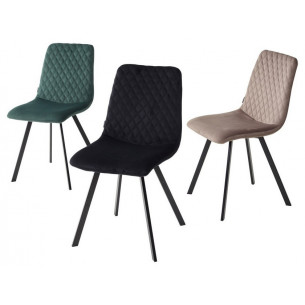 Стул DAIQUIRI BLUVEL-78 GREEN, велюр М-City