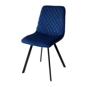 Стул DAIQUIRI BLUVEL-86 NAVY BLUE, велюр М-City