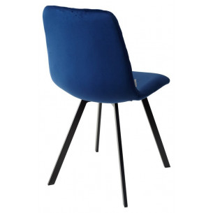 Стул DAIQUIRI BLUVEL-86 NAVY BLUE, велюр М-City