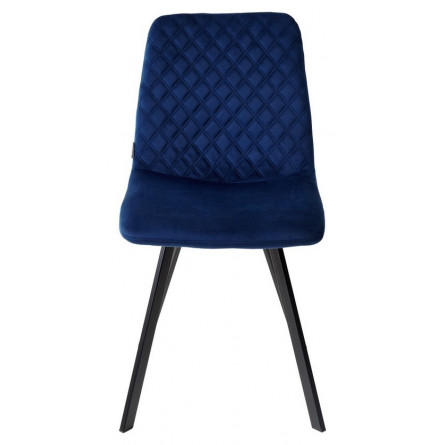 Стул DAIQUIRI BLUVEL-86 NAVY BLUE, велюр М-City