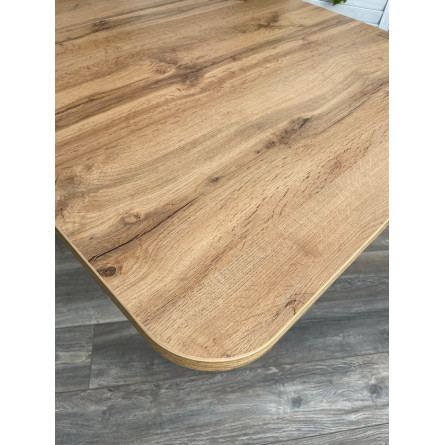 Стол EXEL 140 Дуб Вотан/ Алюминий М-City