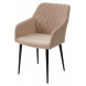 Стул BRANDY-X БЕЖЕВЫЙ 5, велюр / черный каркас М-City Стул BRANDY-X БЕЖЕВЫЙ 5, велюр / черный каркас М-City