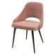 Стул FANTINE-LS РОЗОВЫЙ 15, велюр / черный каркас М-City