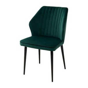 Стул SEATTLE-V ЗЕЛЕНЫЙ 19, велюр / черный каркас М-City
