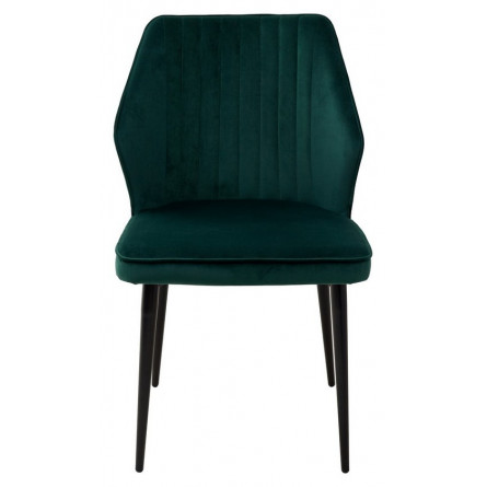 Стул SEATTLE-V ЗЕЛЕНЫЙ 19, велюр / черный каркас М-City