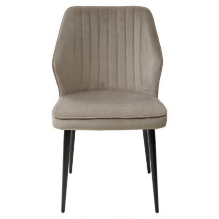 Стул SEATTLE-V ЛАТТЕ 25, велюр / черный каркас М-City