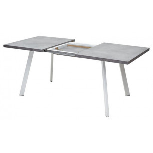 Стол BRICK M 120 Бетон Портленд/ Белый М-City