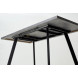 Стол BRICK M 120 Бетон Портленд/ Черный М-City Стол BRICK M 120 Бетон Портленд/ Черный М-City