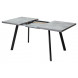 Стол BRICK M 120 Бетон Портленд/ Черный М-City Стол BRICK M 120 Бетон Портленд/ Черный М-City