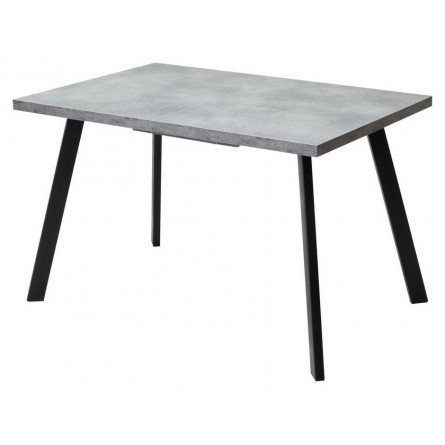 Стол BRICK M 120 Бетон Портленд/ Черный М-City