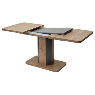 Стол STORK Дуб Канзас/ Графит 120 М-City