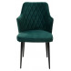 Стул HERMAN ЗЕЛЕНЫЙ 19, велюр / черный каркас М-City Стул HERMAN ЗЕЛЕНЫЙ 19, велюр / черный каркас М-City