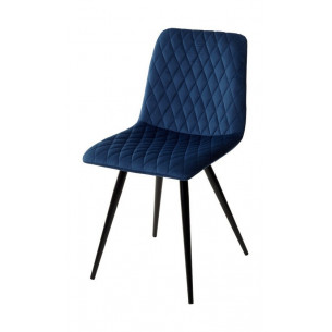 Стул CHILLI-X СИНИЙ 29, велюр / черный каркас М-City