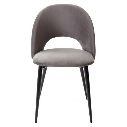 Стул MAX графит 14, велюр / черный каркас М-City