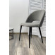 Стул MAX светло-серый 26, велюр / черный каркас М-City Стул MAX светло-серый 26, велюр / черный каркас М-City