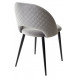Стул MAX светло-серый 26, велюр / черный каркас М-City Стул MAX светло-серый 26, велюр / черный каркас М-City