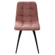 Стул CHILLI-Q розовый 15, велюр / черный каркас М-City Стул CHILLI-Q розовый 15, велюр / черный каркас М-City