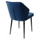 Стул SEATTLE-V СИНИЙ 29, велюр / черный каркас М-City Стул SEATTLE-V СИНИЙ 29, велюр / черный каркас М-City