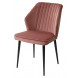 Стул SEATTLE-V РОЗОВЫЙ 15, велюр / черный каркас М-City Стул SEATTLE-V РОЗОВЫЙ 15, велюр / черный каркас М-City