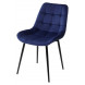 Стул ХОФМАН, цвет темно-синий H60, велюр / черный каркас 4 шт./1 к М-City