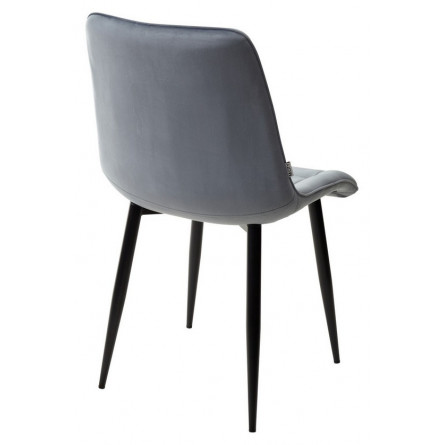 Стул CHIC BLUVEL-06 BLUE / черный каркас М-City