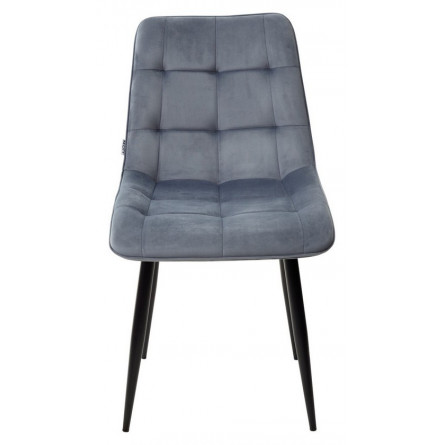 Стул CHIC BLUVEL-06 BLUE / черный каркас М-City