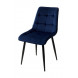 Стул CHIC BLUVEL-86 темно-синий / черный каркас М-City