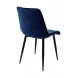Стул CHIC BLUVEL-86 темно-синий / черный каркас М-City Стул CHIC BLUVEL-86 темно-синий / черный каркас М-City