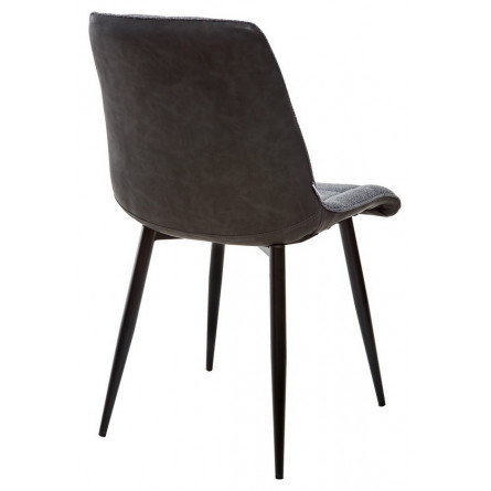 Стул CHIC TRF-09 серый кварц/ RU-08 антрацит/ черный каркас М-City