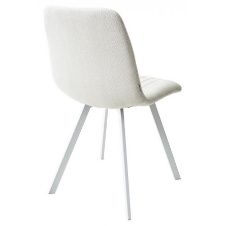 Стул ELVIS WZ2042-01 молочный/ белый каркас М-City