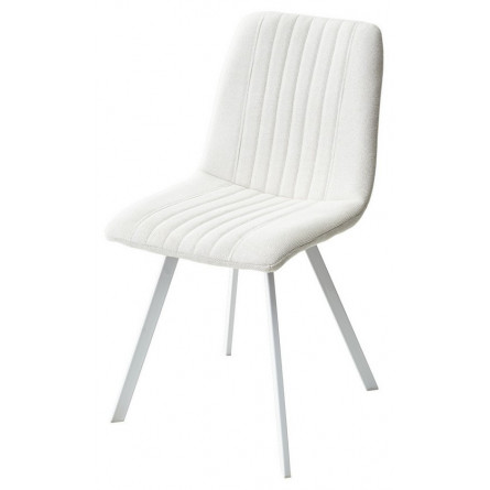 Стул ELVIS WZ2042-01 молочный/ белый каркас М-City